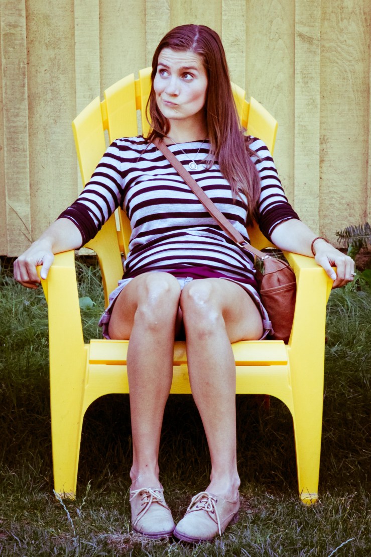 galiano - karissa and a yellow chair