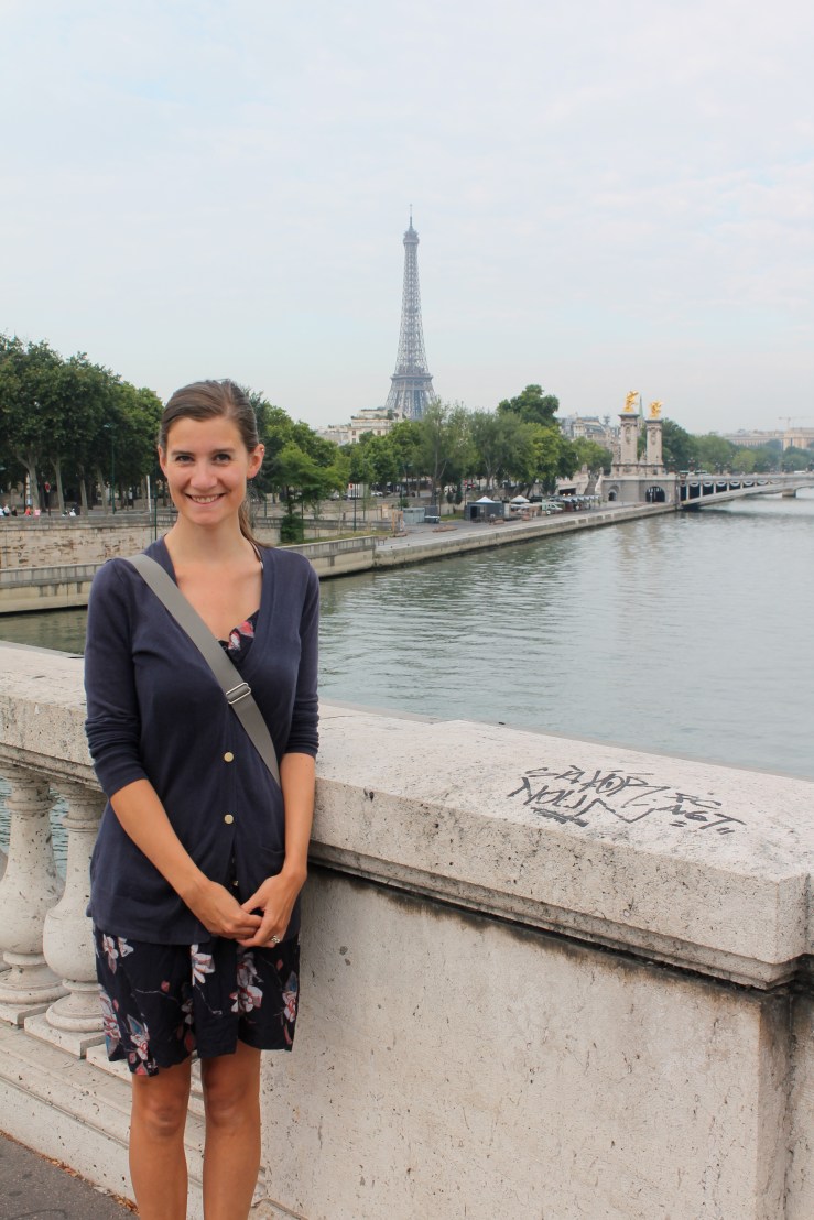 That's me! And the Eiffel Tower!
