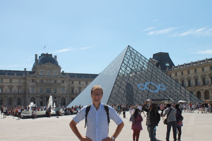 Peter at the Louvre