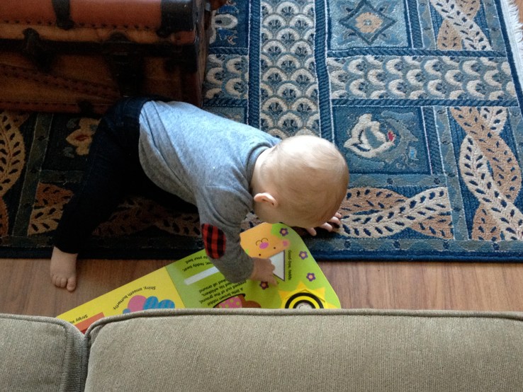 Pearl and her current favourite read