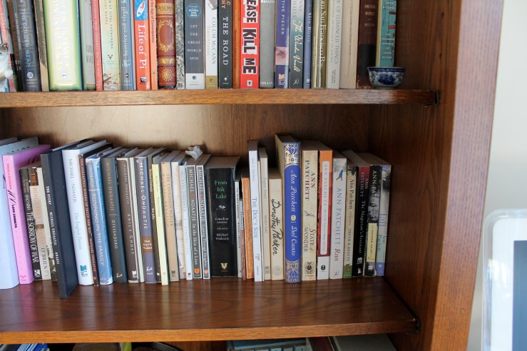 I let her take up a lot of space on my shelves, so you know she's good!