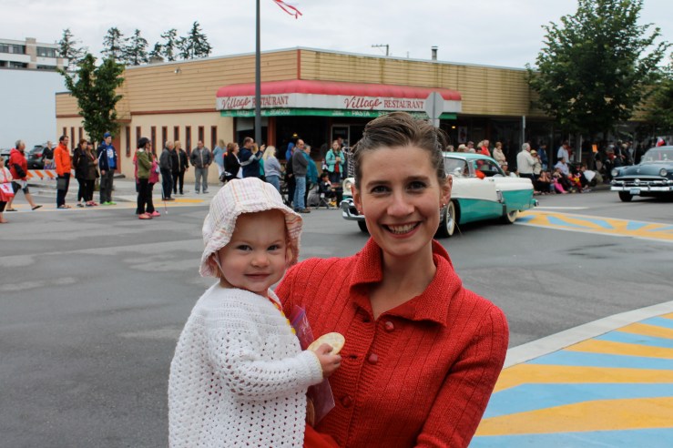 We, of course, attended the annual Sechelt Canada Day Parade. It's the social event of the year.