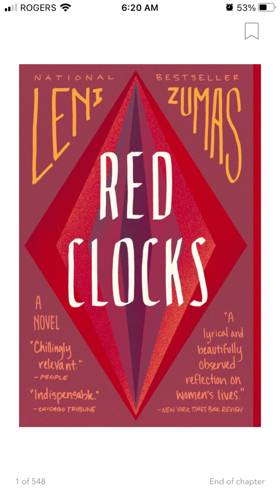 Book Review Red Clocks by Leni Zumas Karissa Reads Books